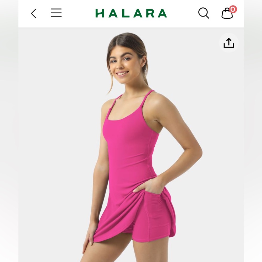 NWT HALARA Active Dress Vivacious Size Medium